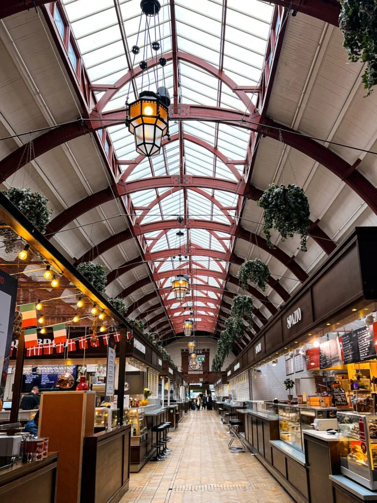 A few cafes in Malmo Central train station.