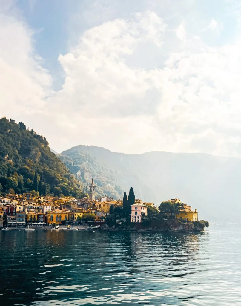 The town of Varenna in Lake Como.