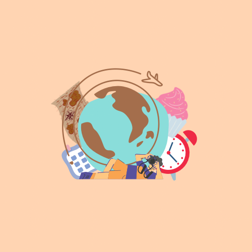 An image representing important things for itinerary planning.