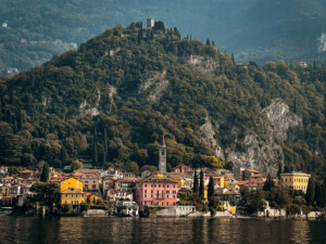 The town of Varenna in Lake Como.