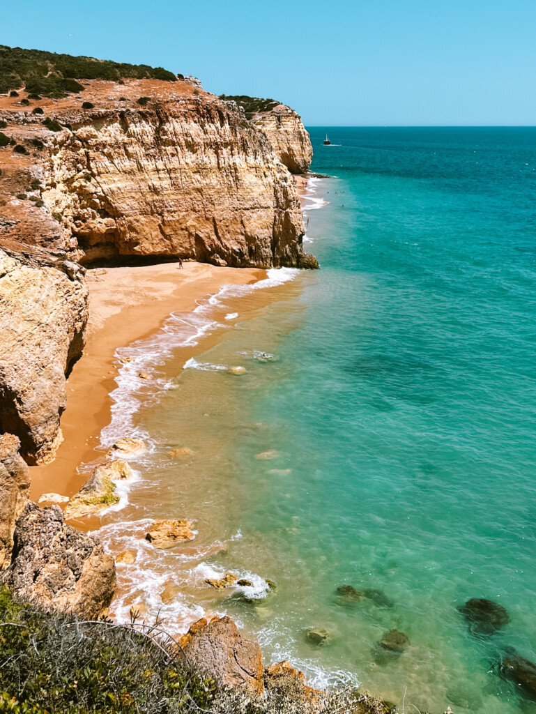 Praia do Torrado in the Algarve.