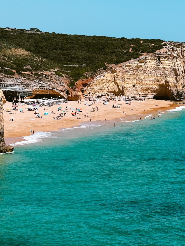 Praia dos Caneiros in Ferragudo, Algarve.