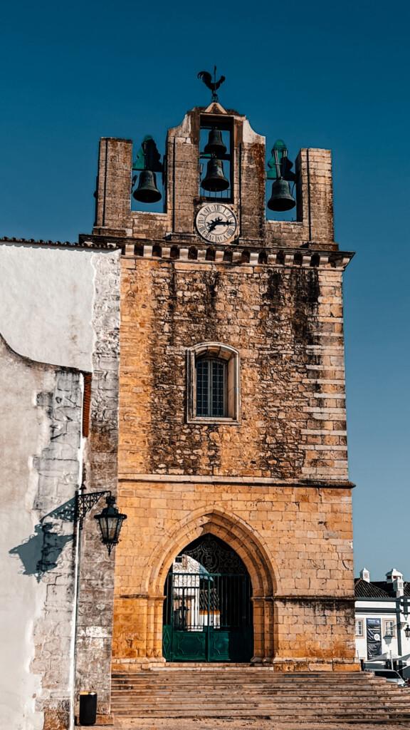 Se Catedral de Faro (Santa Maria Cathedral) in Algarve, Portugal.