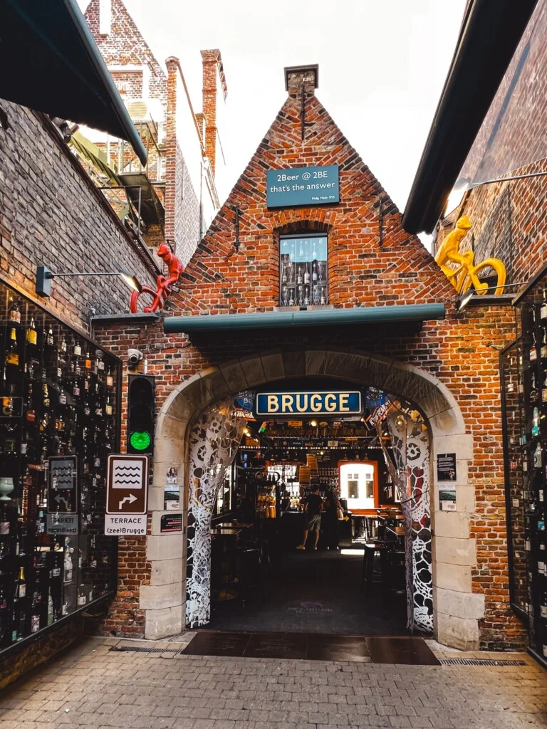 2be bar in Bruges, Belgium.